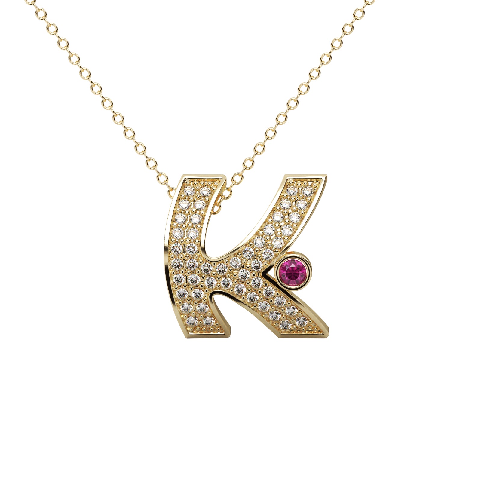 Diamond Teardrop Pendant WSE205