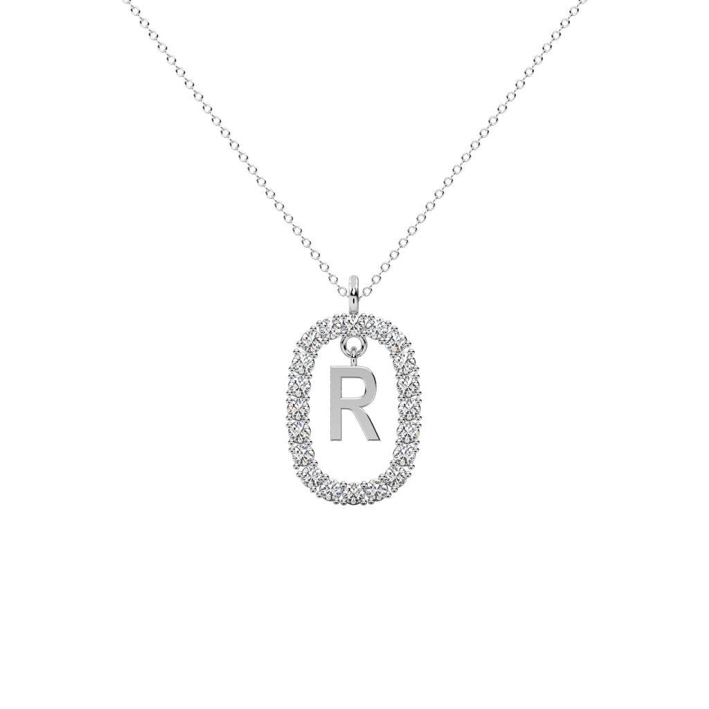Diamond Floral Pendant WSE173 - View 6
