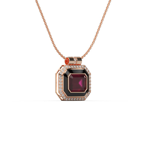 Diamond Cluster Pendant WSE194