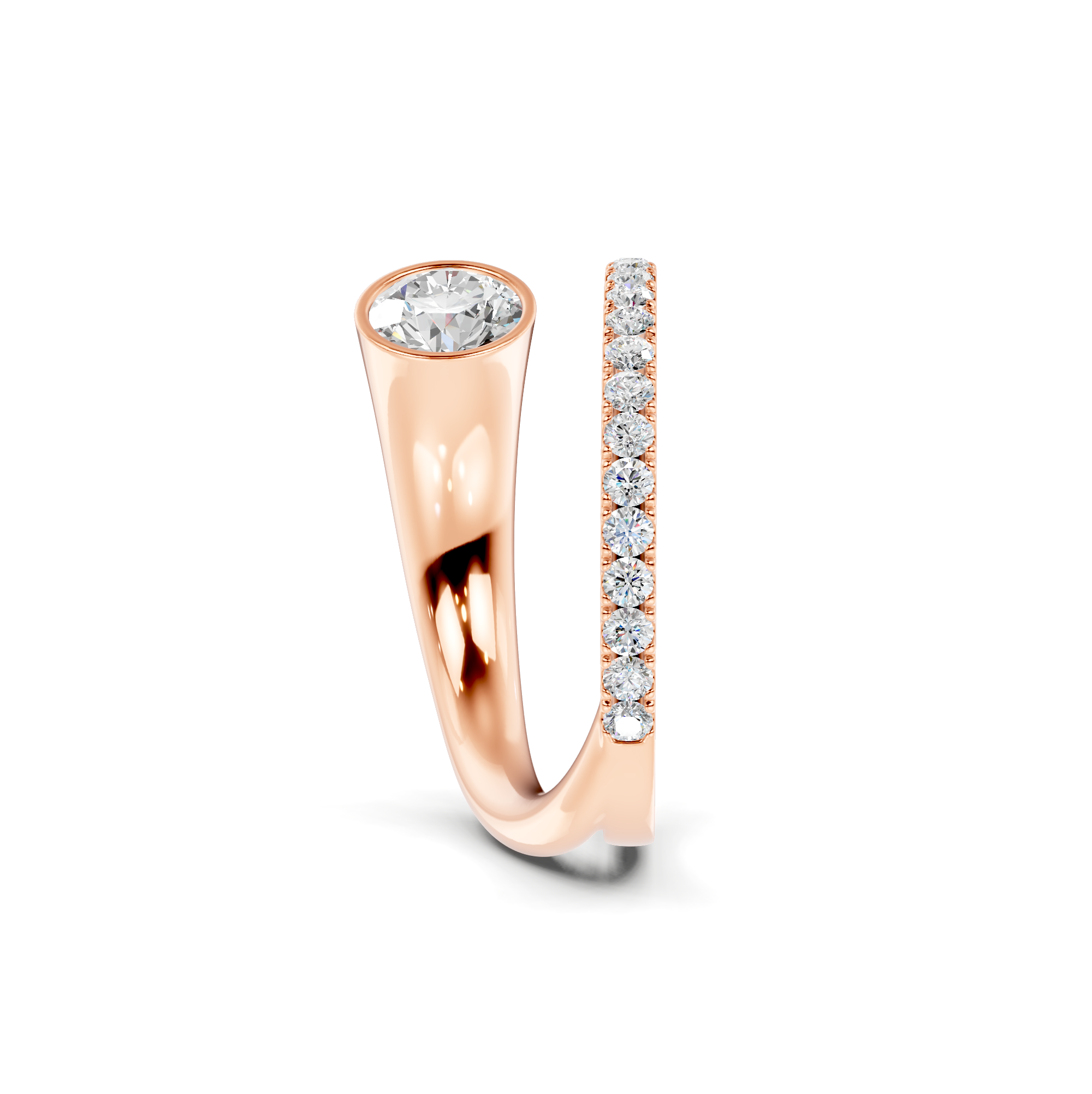 Prestige Diamond Ring – WSE107 – view 3