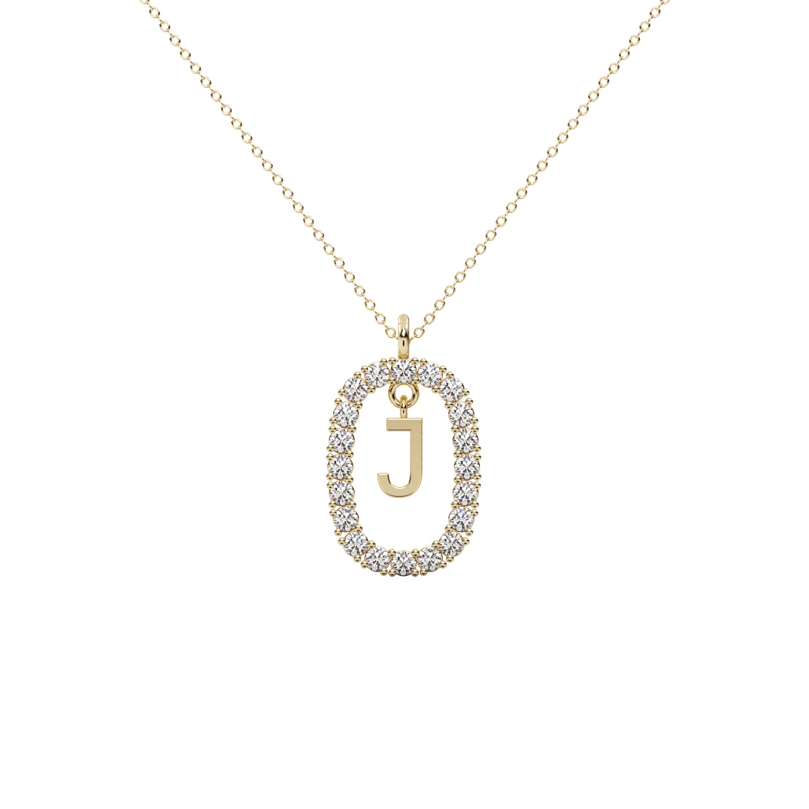 Diamond Teardrop Pendant WSE174