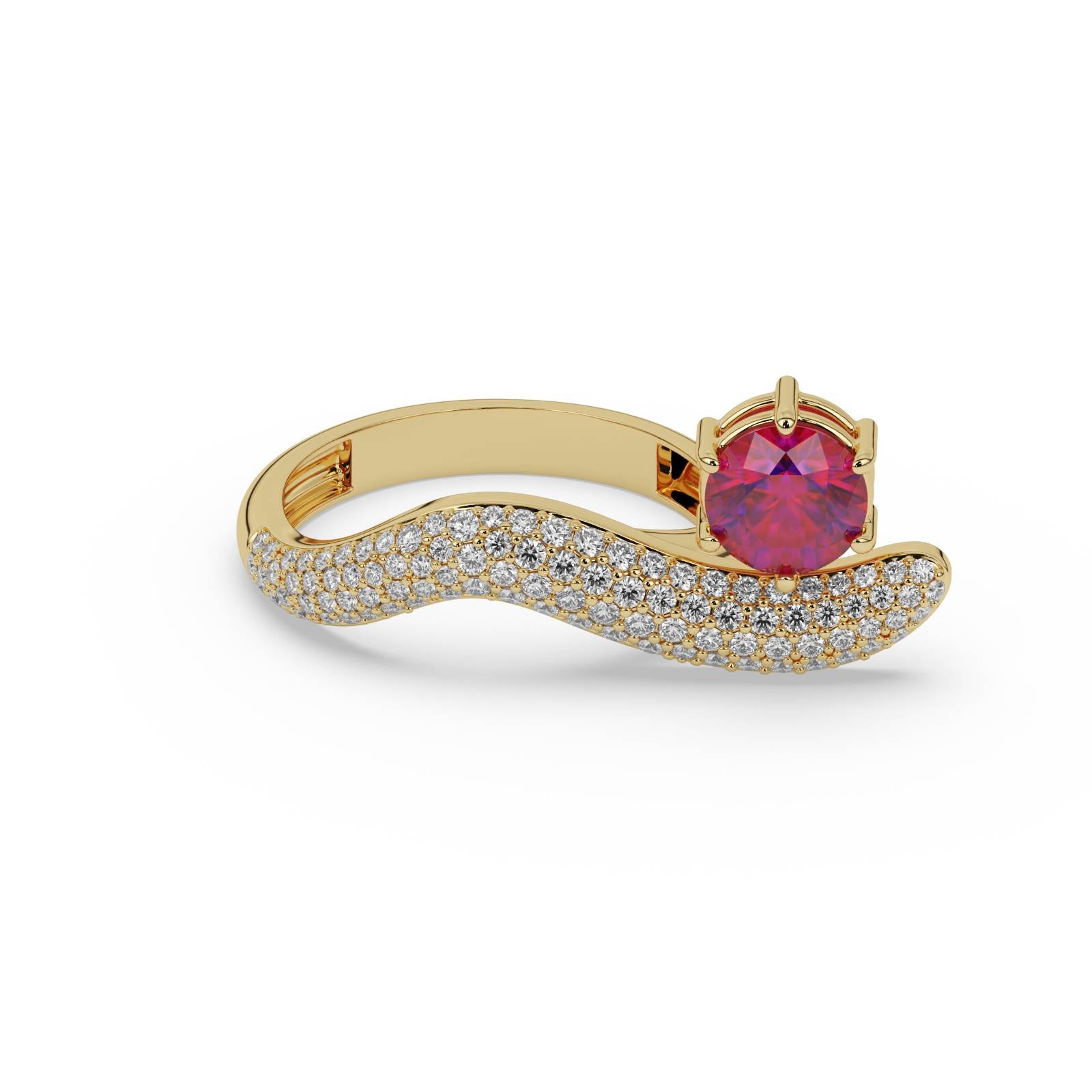Solitaire Diamond Ring – WSE86