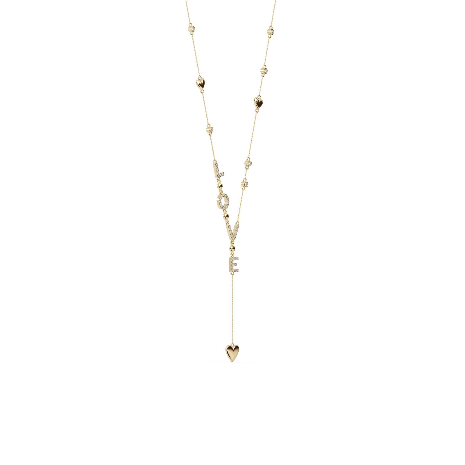 Diamond Necklace WSE187 - View 9