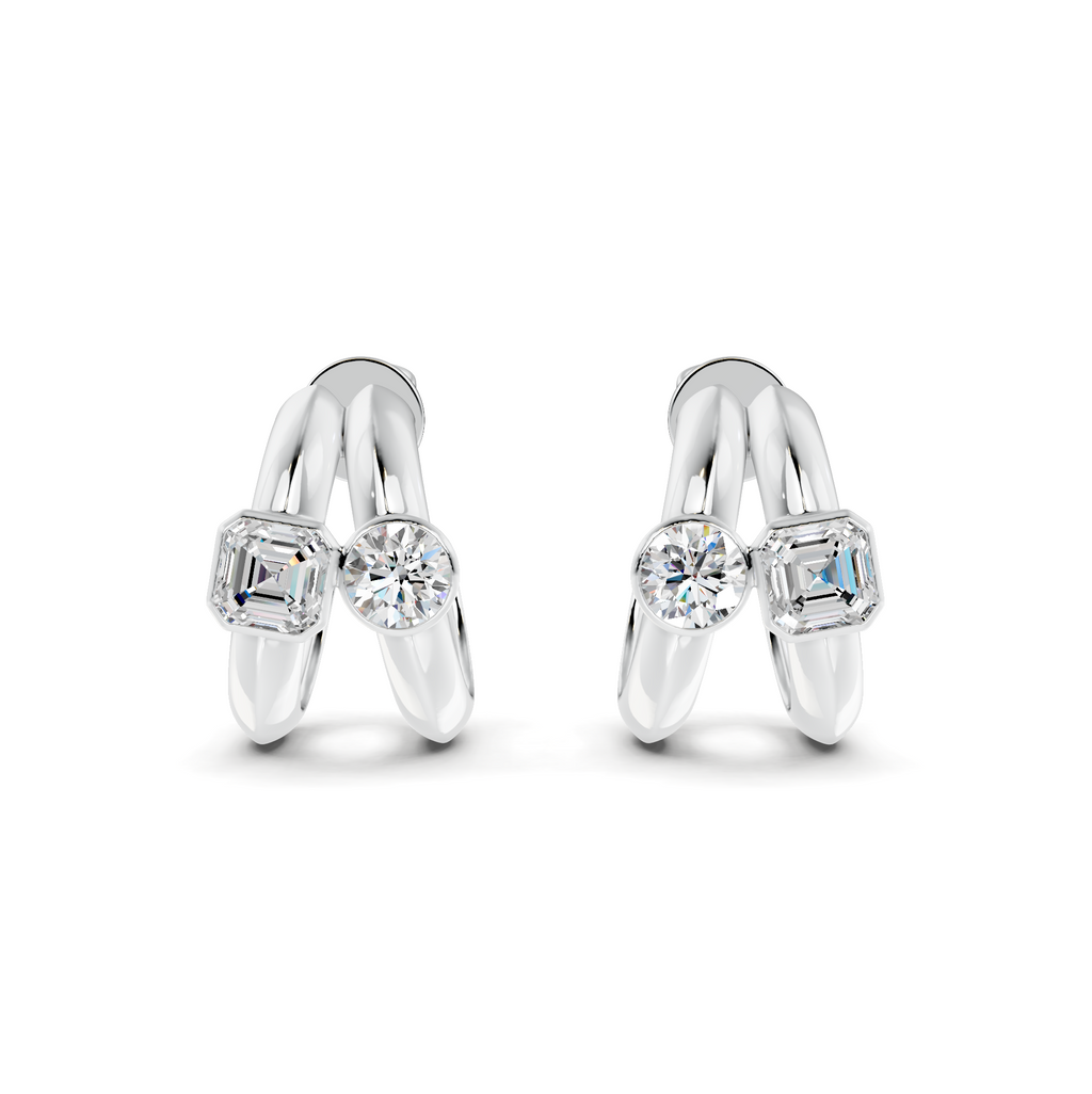 Diamond Stud Earrings WSE245