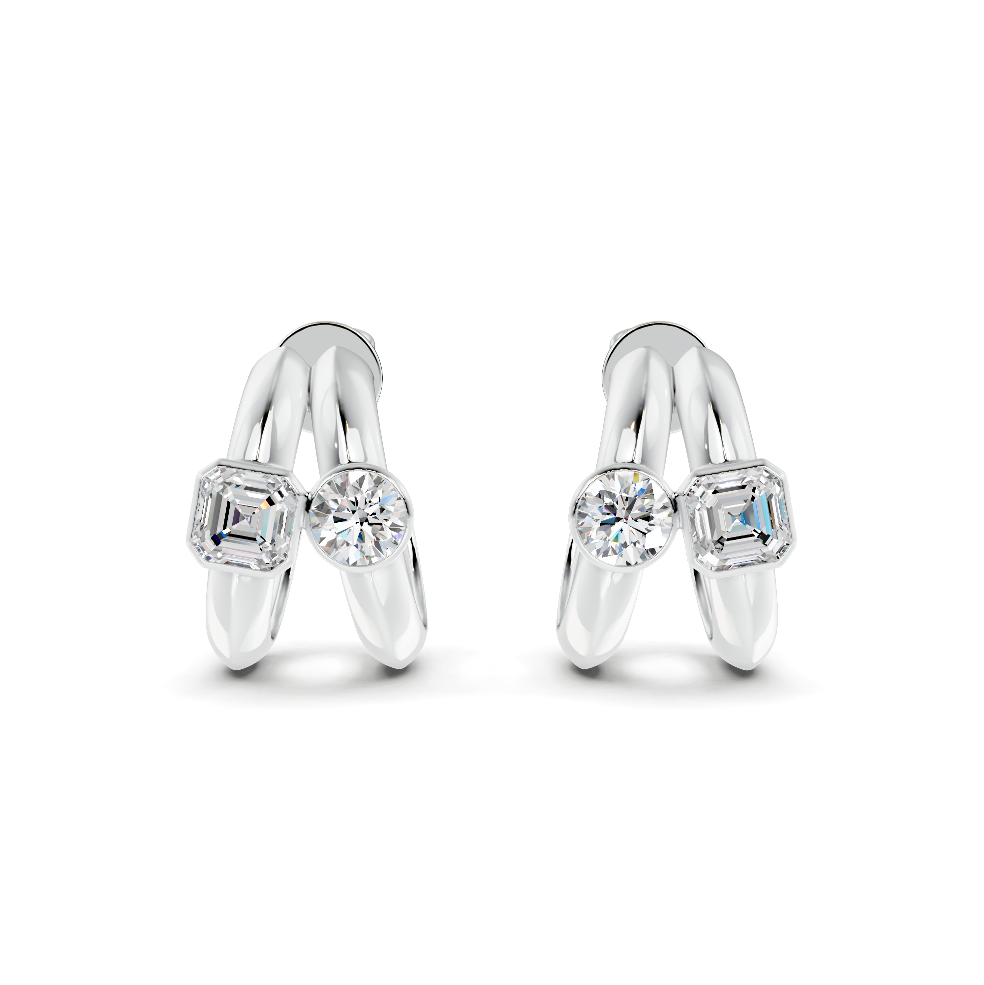 Diamond Stud Earrings WSE245
