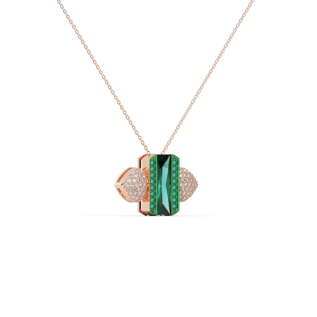 Diamond Heart Pendant WSE159 - View 5