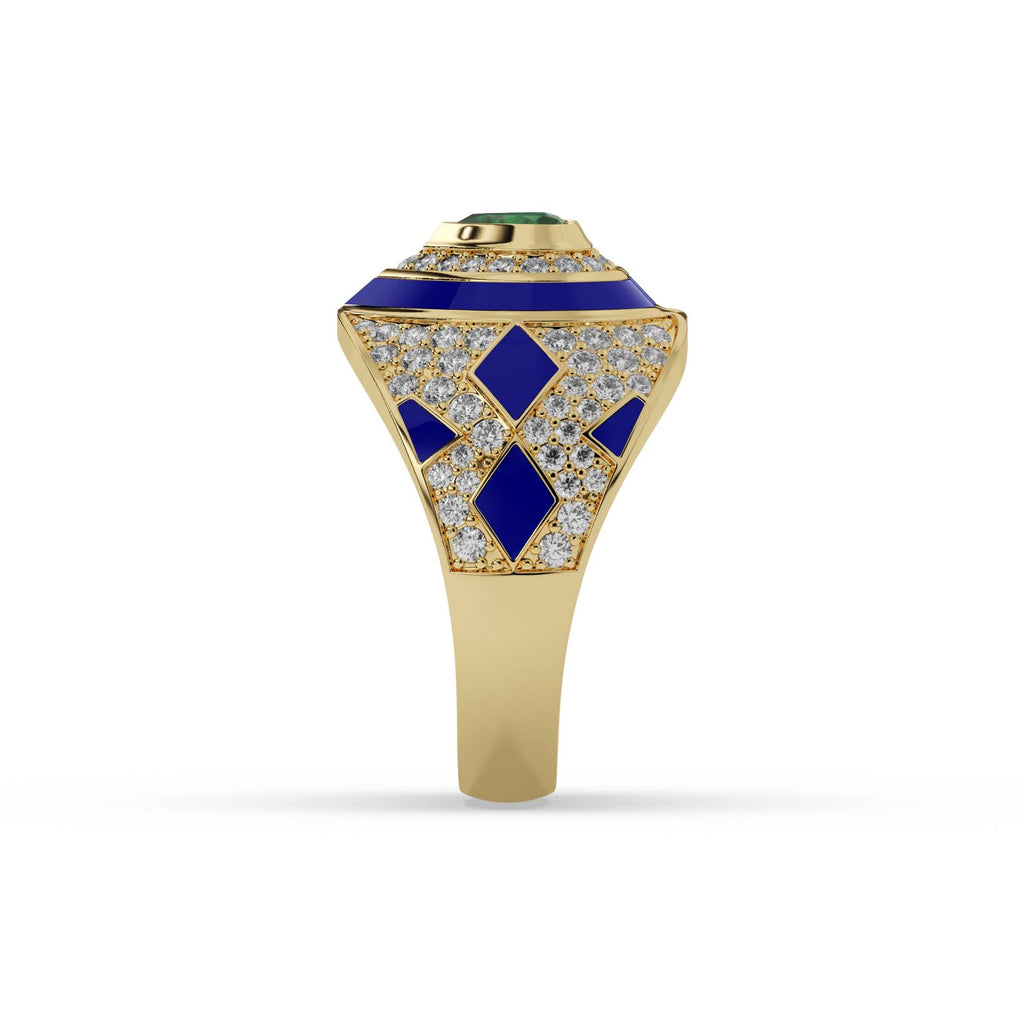 Halo Diamond Ring – WSE85 – view 3