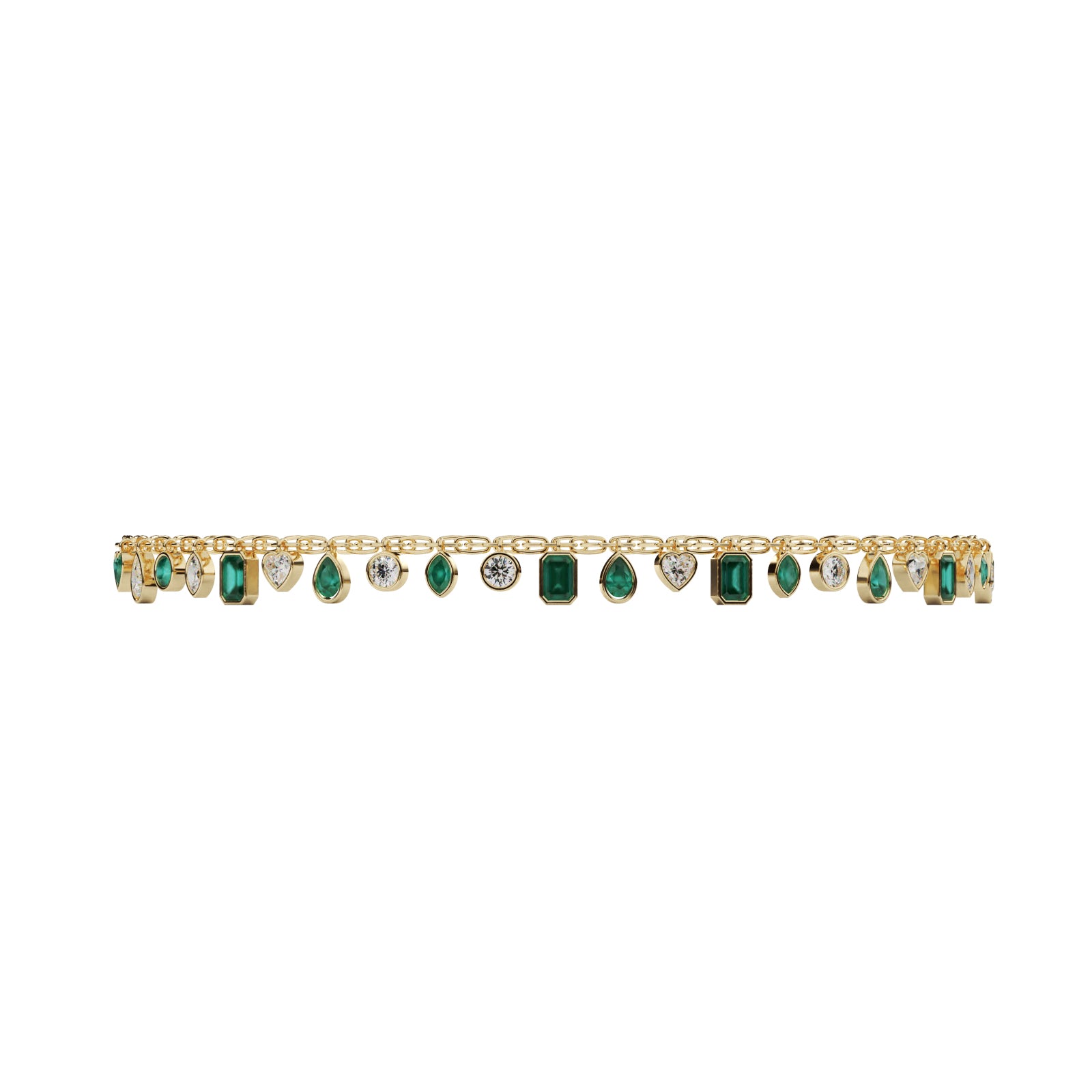 Diamond Necklace WSE197 - View 2
