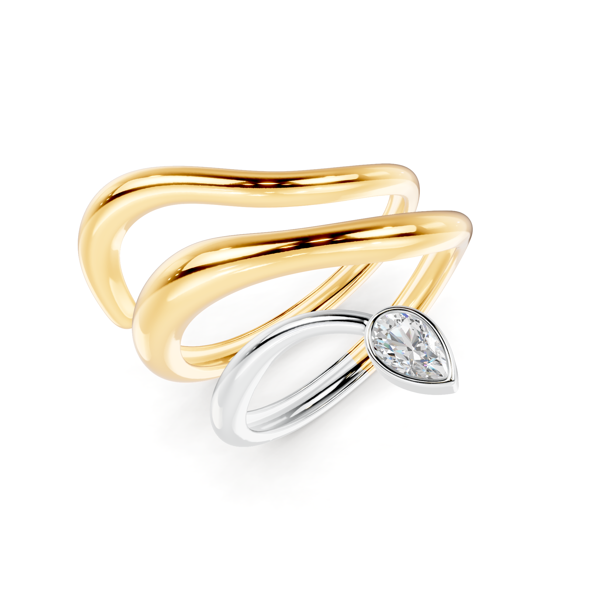 Lumina Diamond Ring – WSE65 – view 4