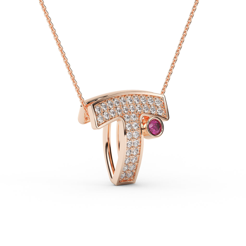 Diamond Drop Pendant WSE199 - View 8