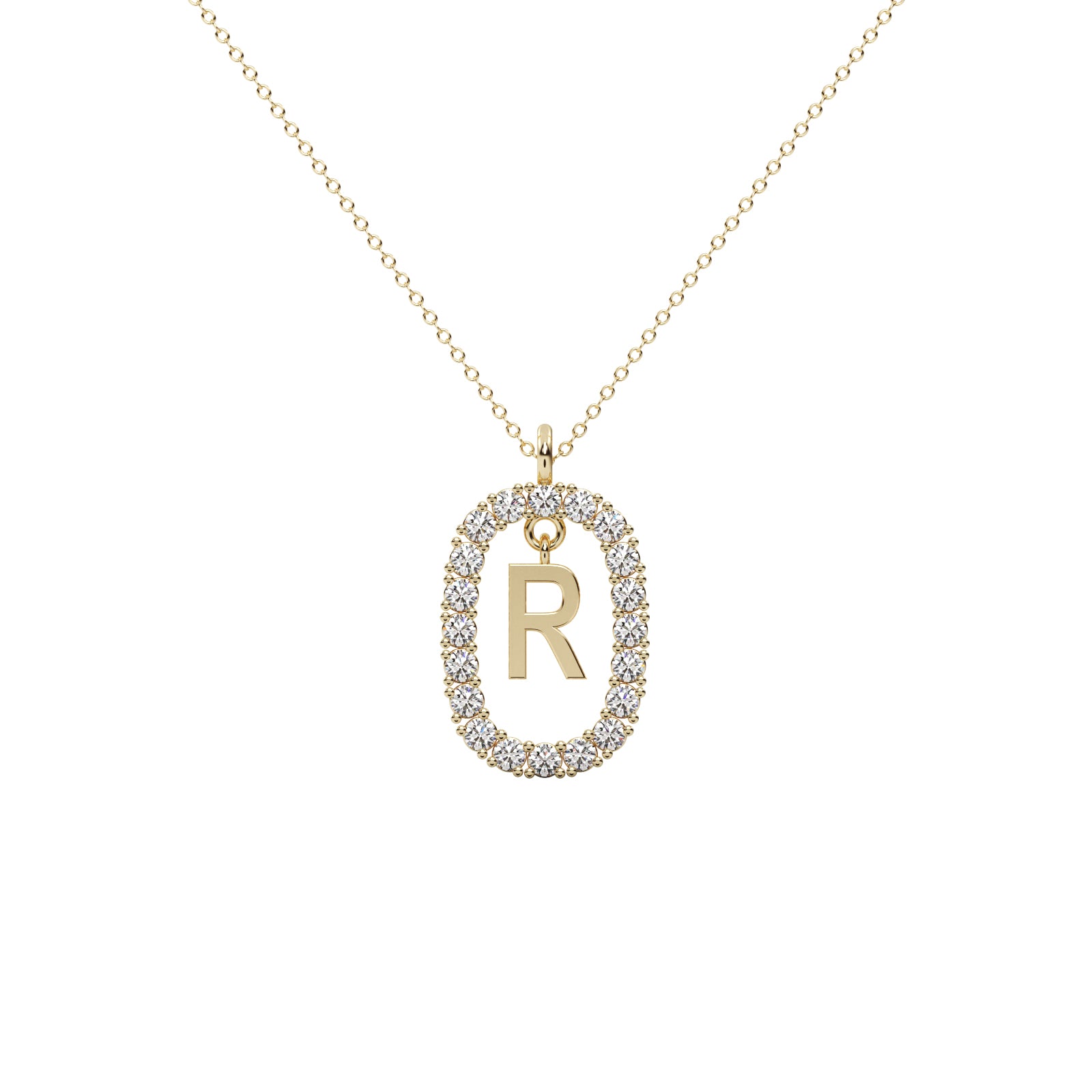 Diamond Floral Pendant WSE173 - View 7
