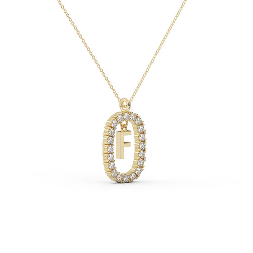 Diamond Cross Pendant WSE179 - View 2