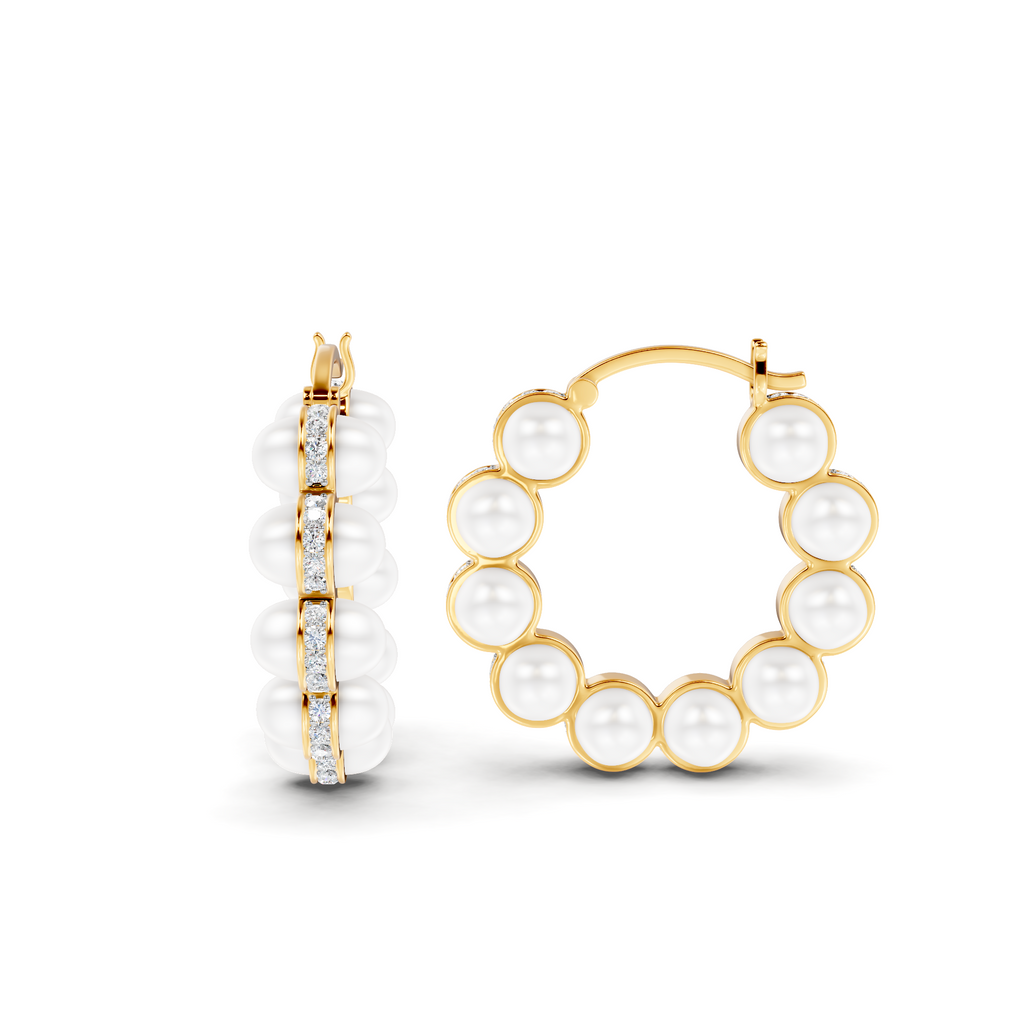 Soleil Diamond Earrings – WSE73 – view 6