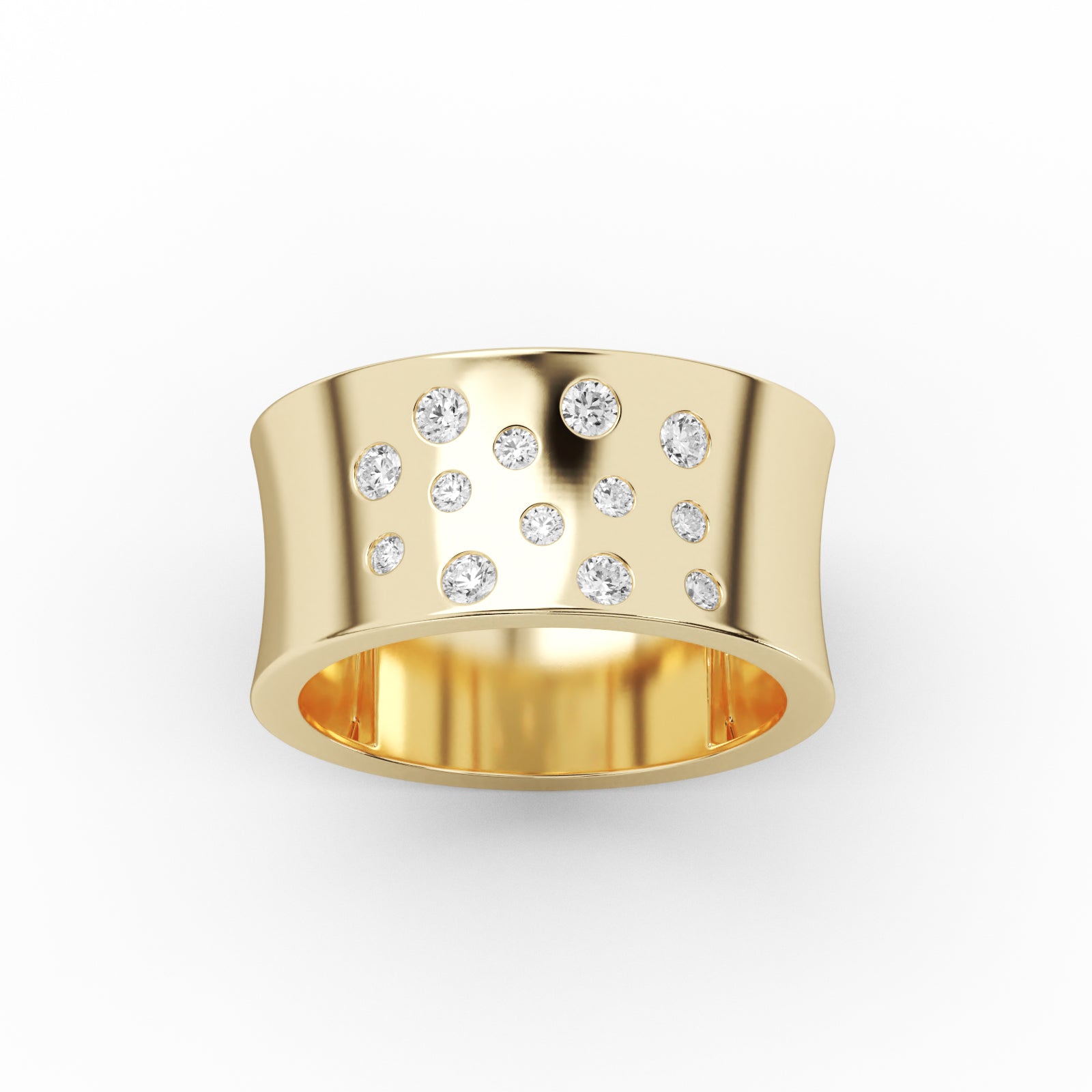Diamond Halo Ring WSE210 - View 3