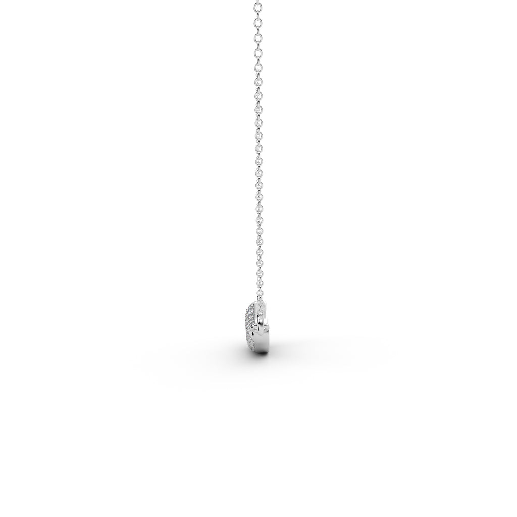 Diamond Moon Pendant WSE186