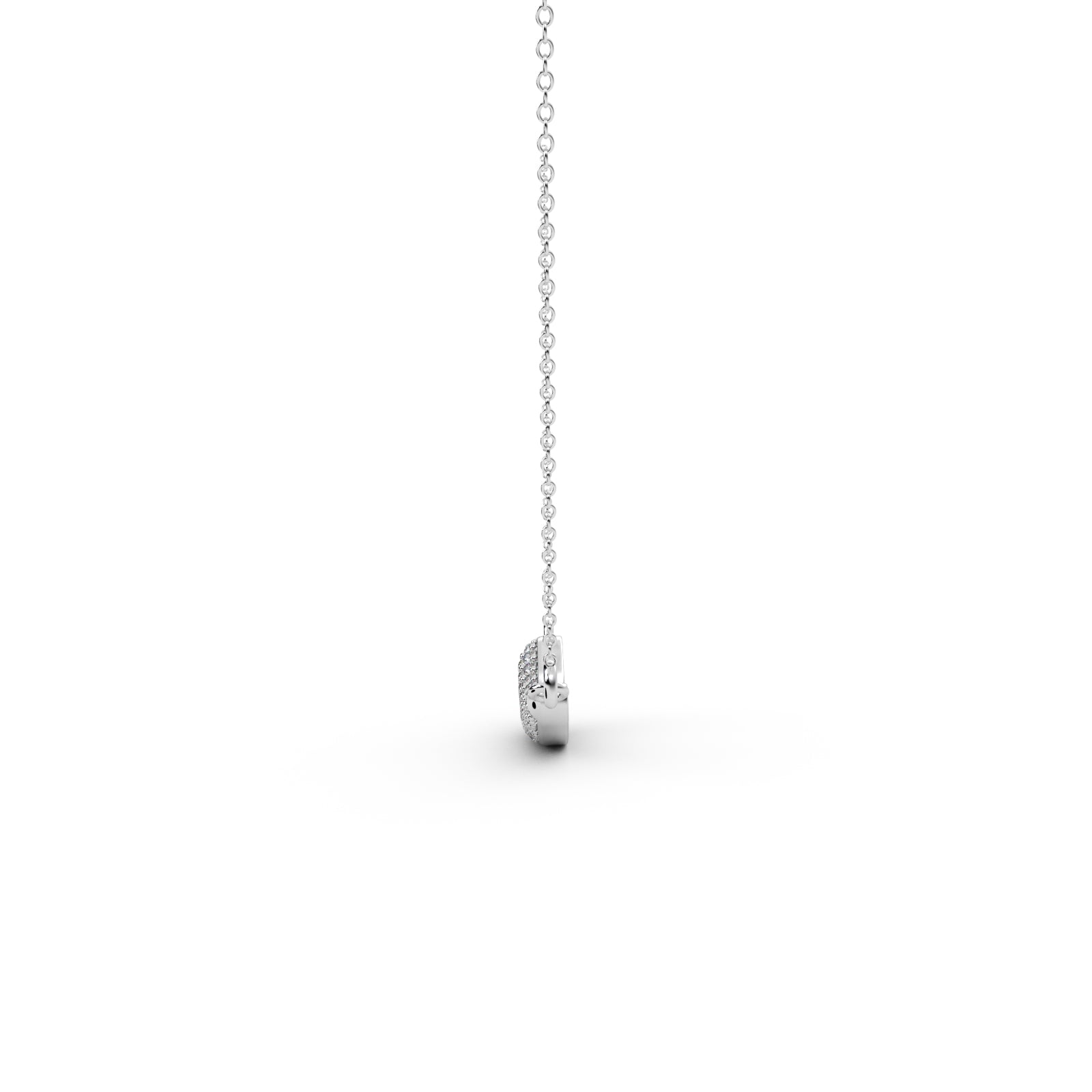Diamond Moon Pendant WSE186