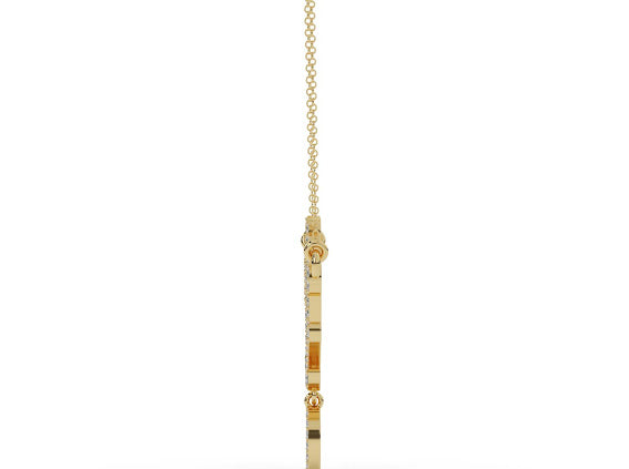 Diamond Solitaire Pendant WSE236