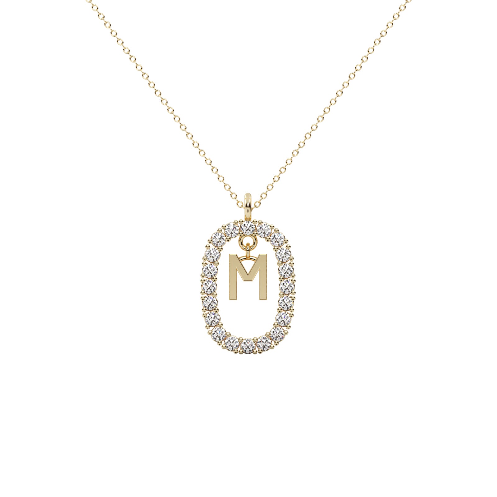 Diamond Star Pendant WSE175 - View 2