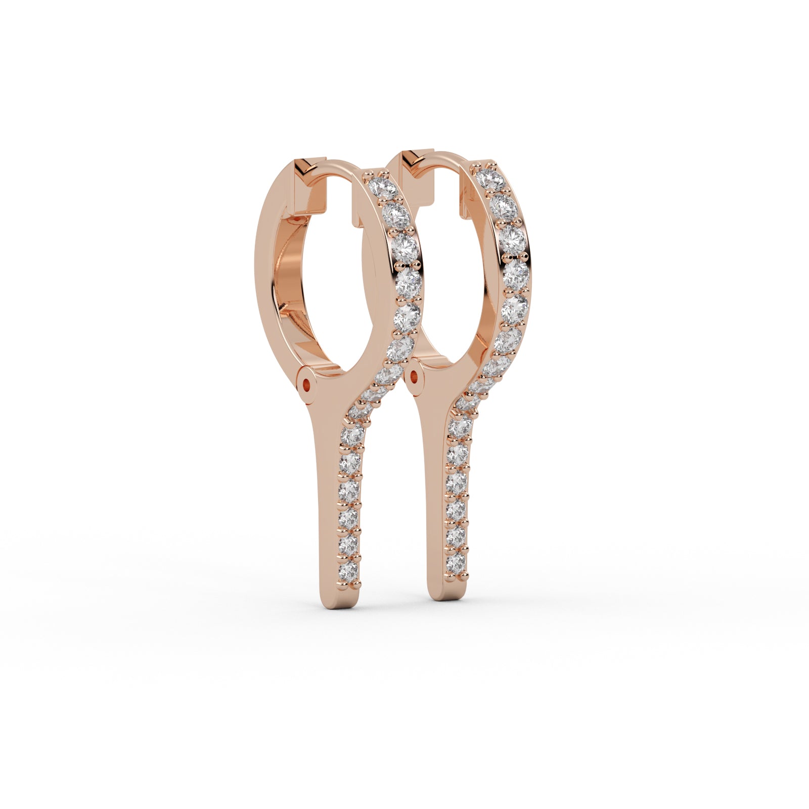 Diamond Square Earrings WSE164
