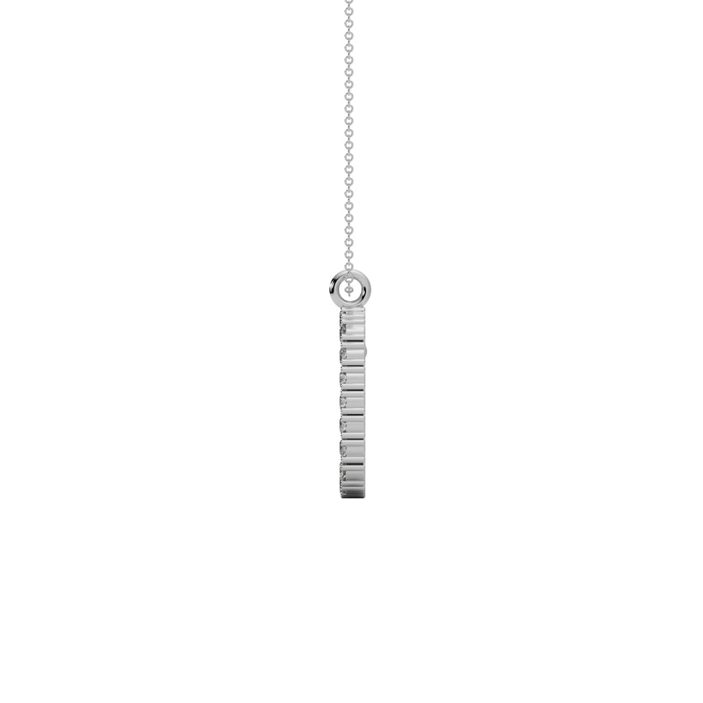 Diamond Square Pendant WSE183 - View 5