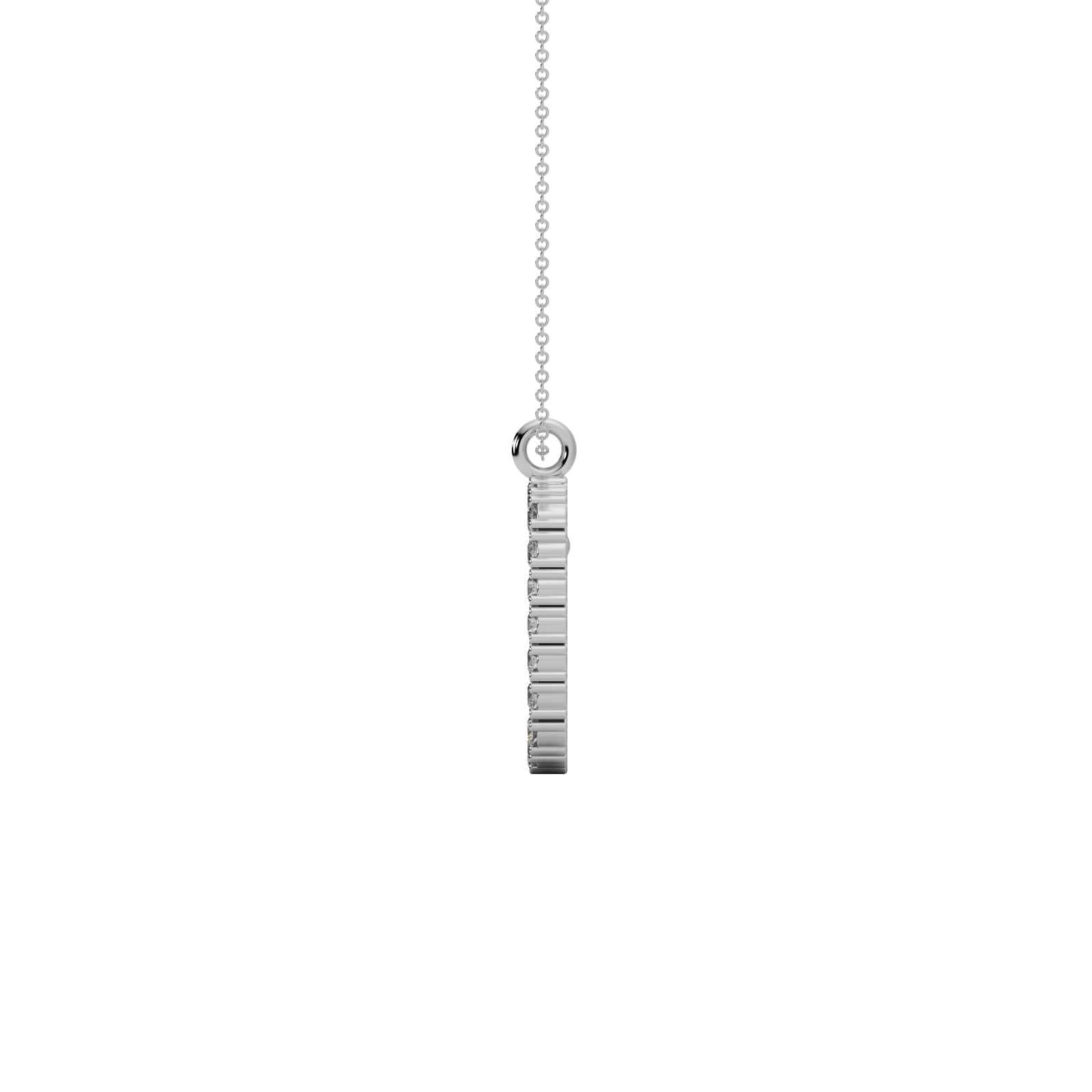 Diamond Square Pendant WSE183 - View 5