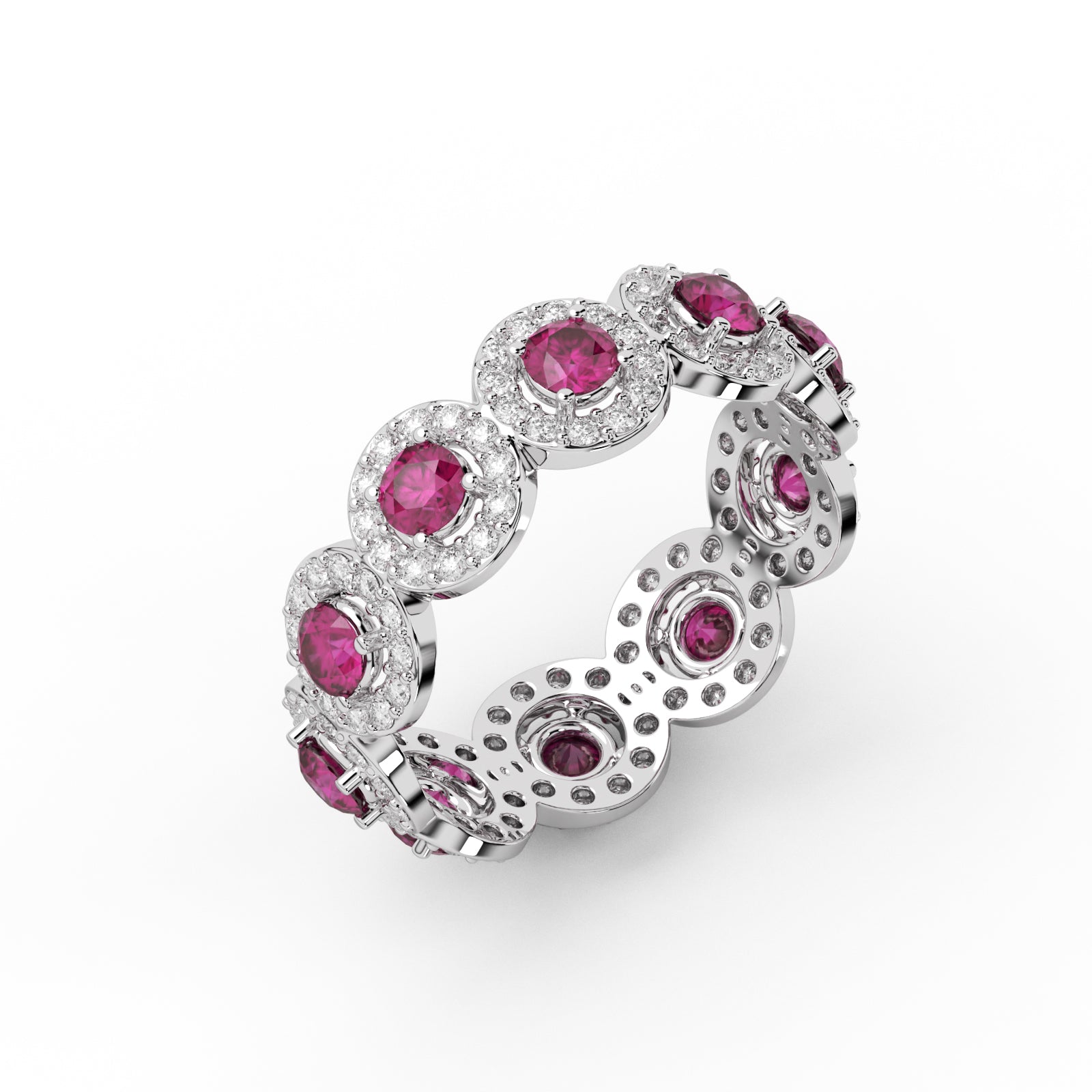 Diamond Vintage Ring WSE218 - View 6