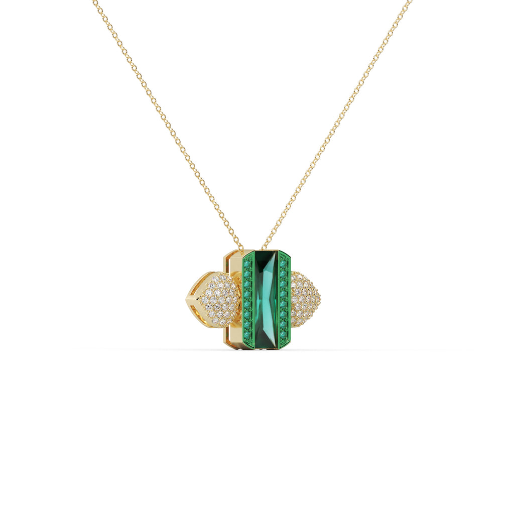 Diamond Heart Pendant WSE159 - View 6