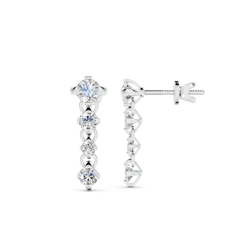 Diamond Dangler Earrings WSE248