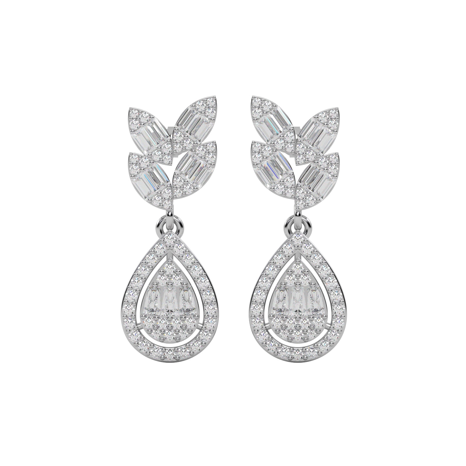 Diamond Pave Earrings WSE155