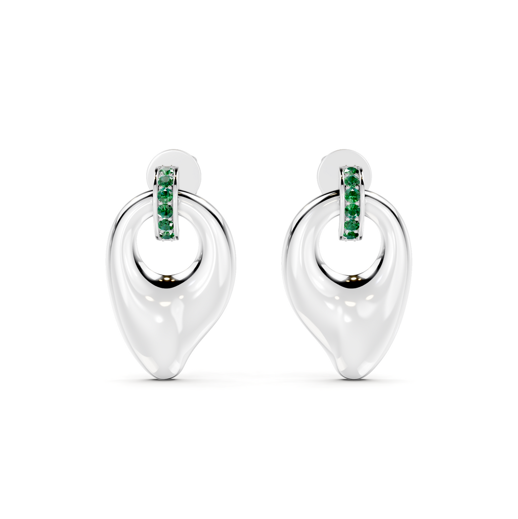 Soleil Diamond Earrings – WSE108 – view 4