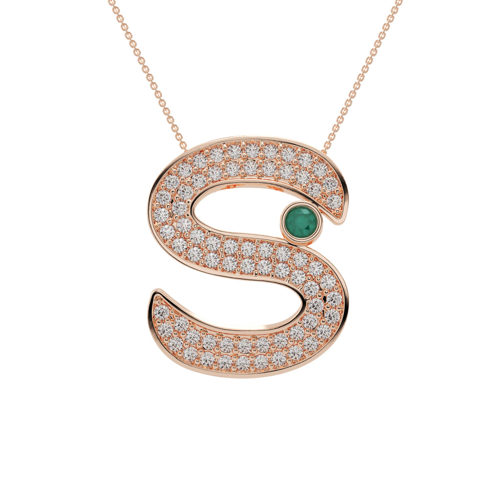 Diamond Halo Pendant WSE200 - View 7