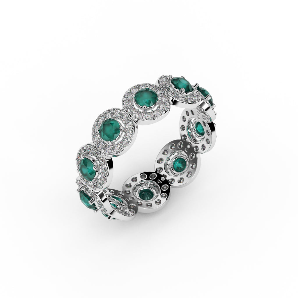 Diamond Vintage Ring WSE218 - View 8