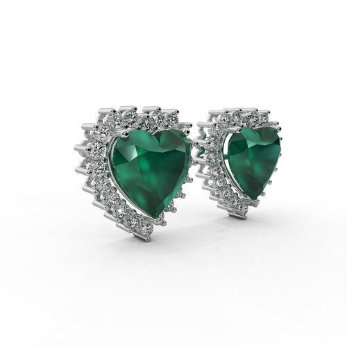 Diamond Geometric Earrings WSE151