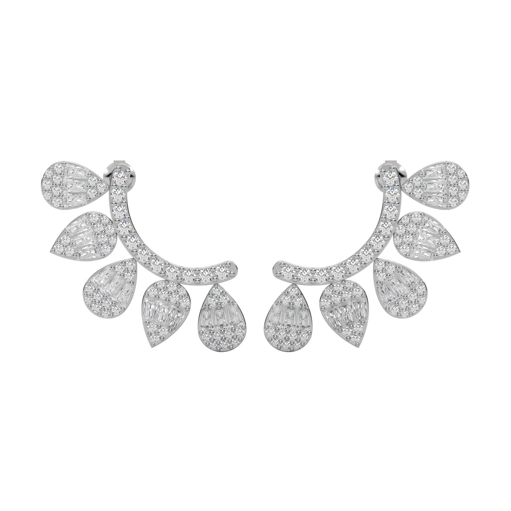Diamond Bar Earrings WSE156