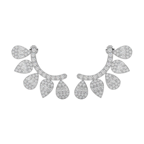 Diamond Bar Earrings WSE156
