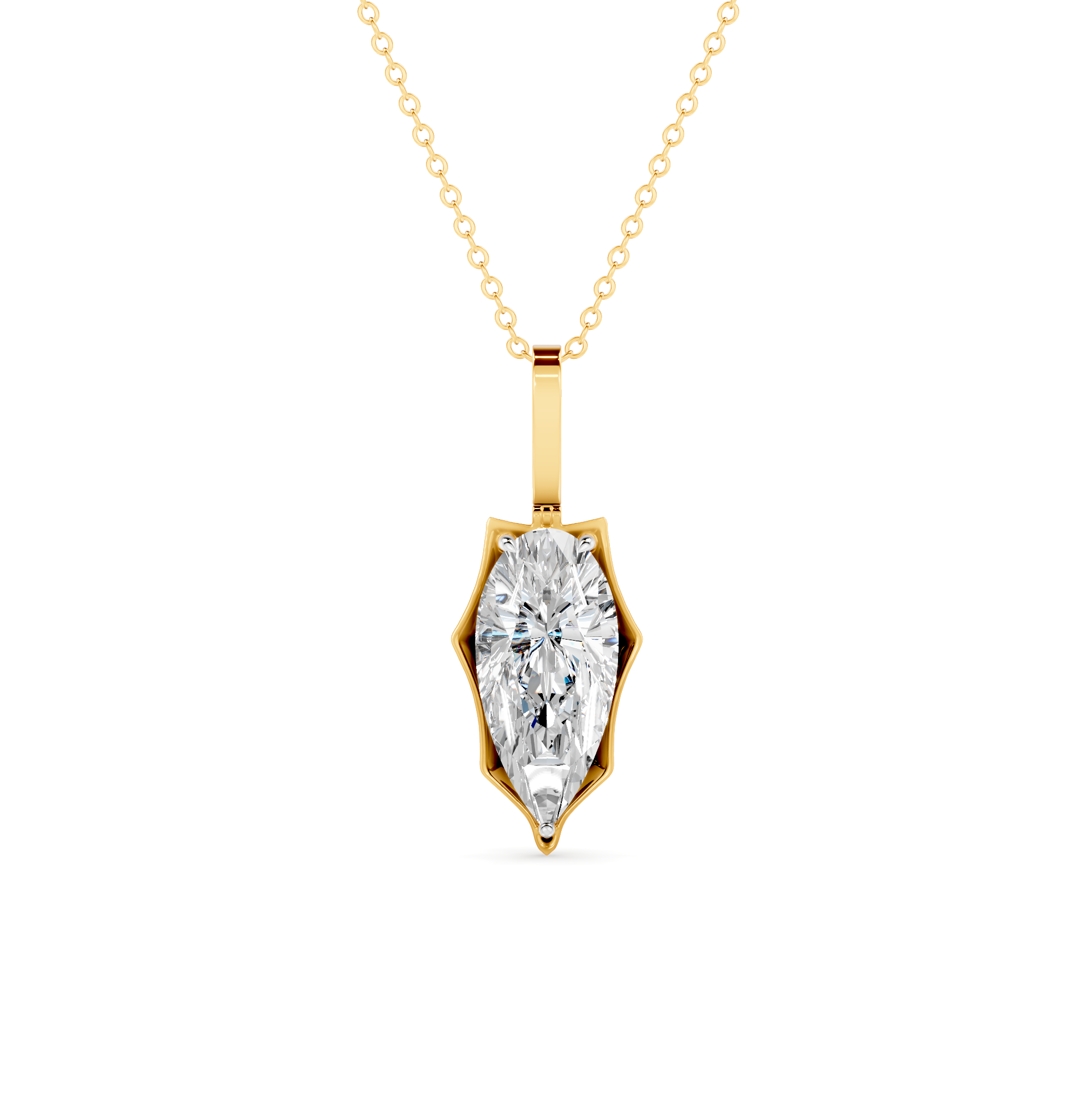 Zenith Diamond Pendant – WSE31 – view 3