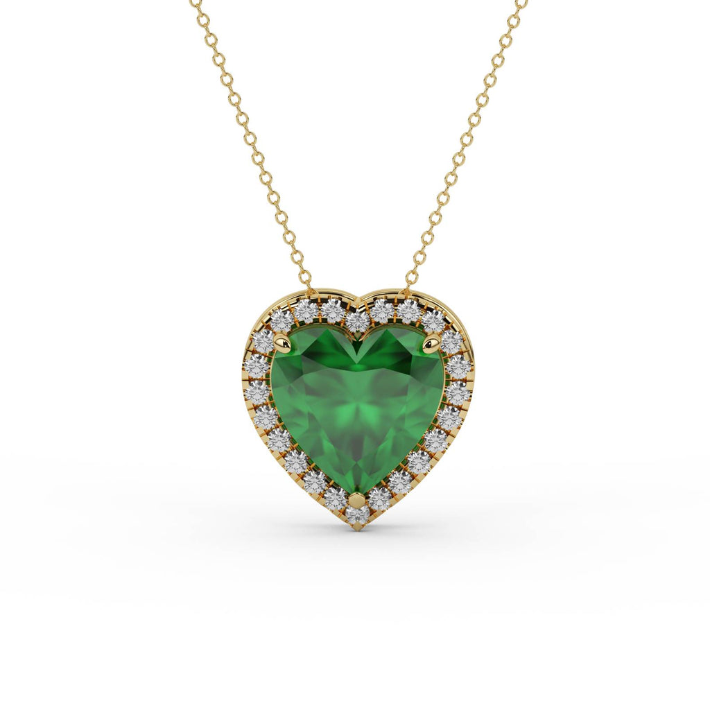 Grand Heart Pendant – WSE82 – view 2