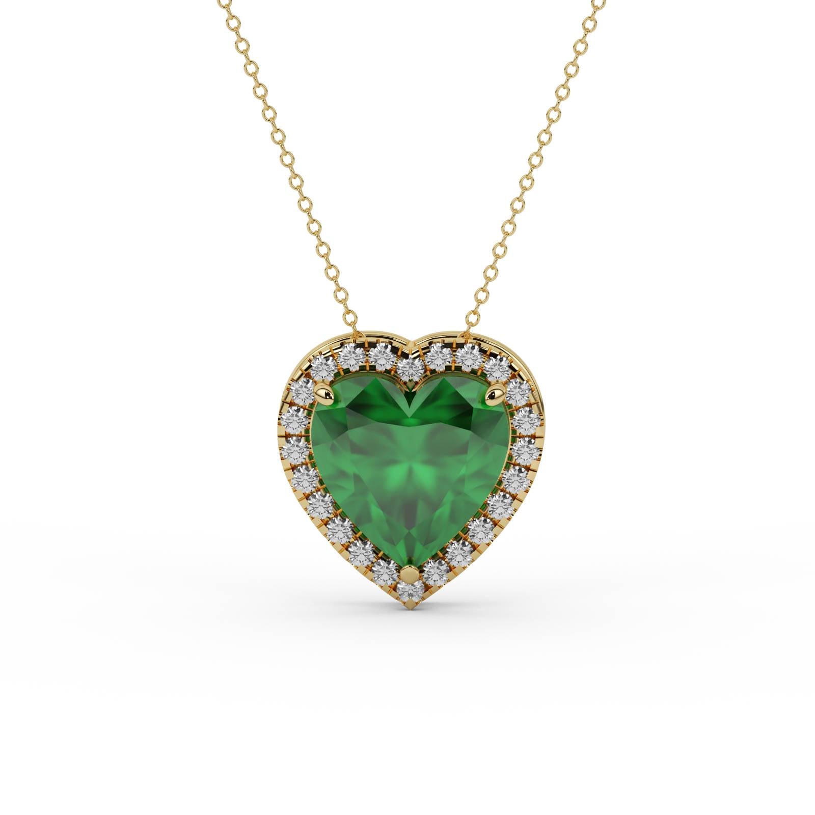 Grand Heart Pendant – WSE82 – view 2