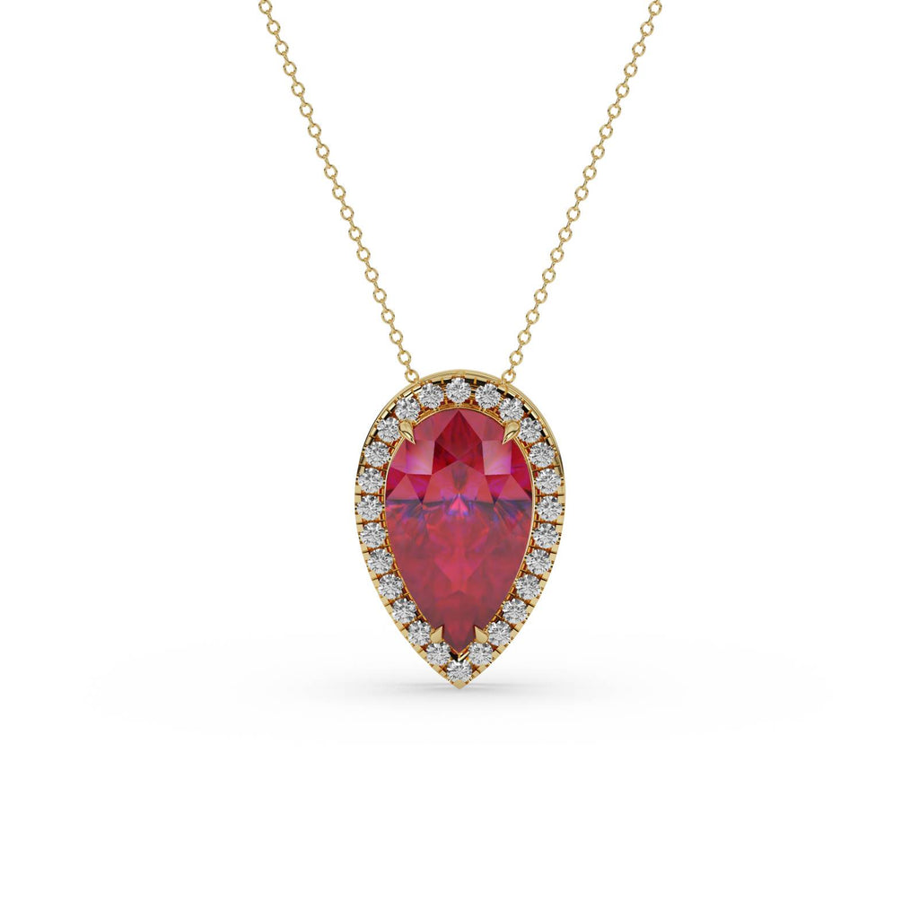 Pear Drop Pendant – WSE83 – view 2