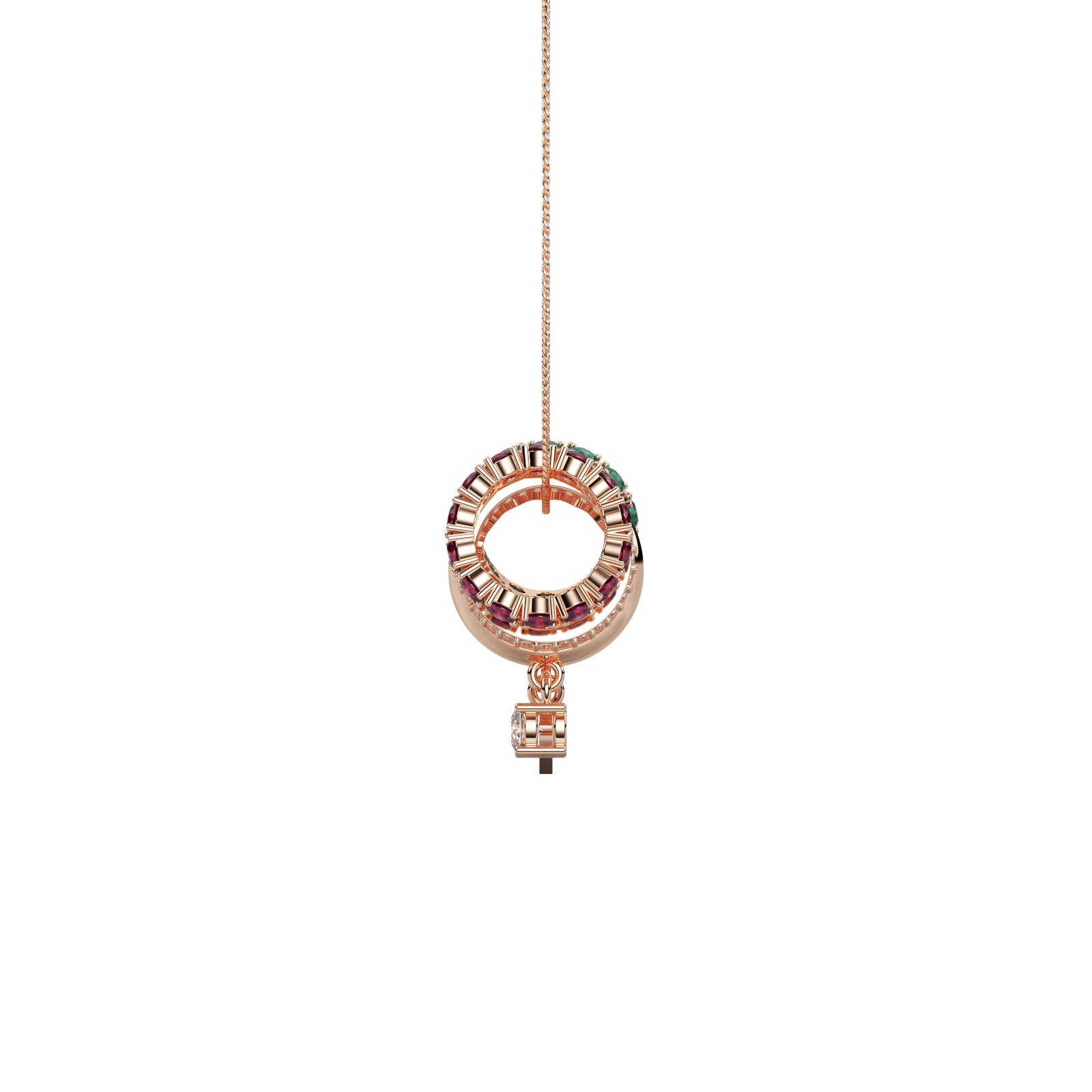 Diamond Designer Pendant WSE190 - View 2