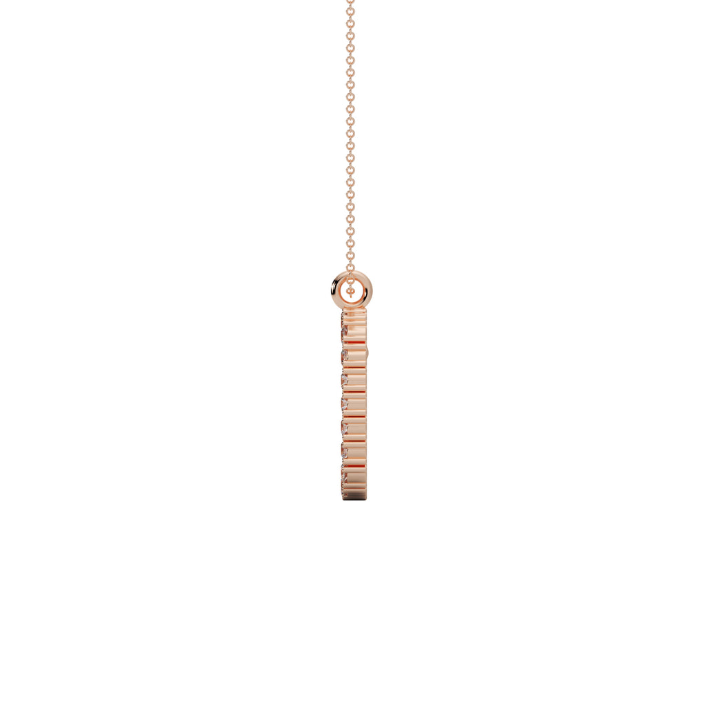 Diamond Square Pendant WSE183 - View 3
