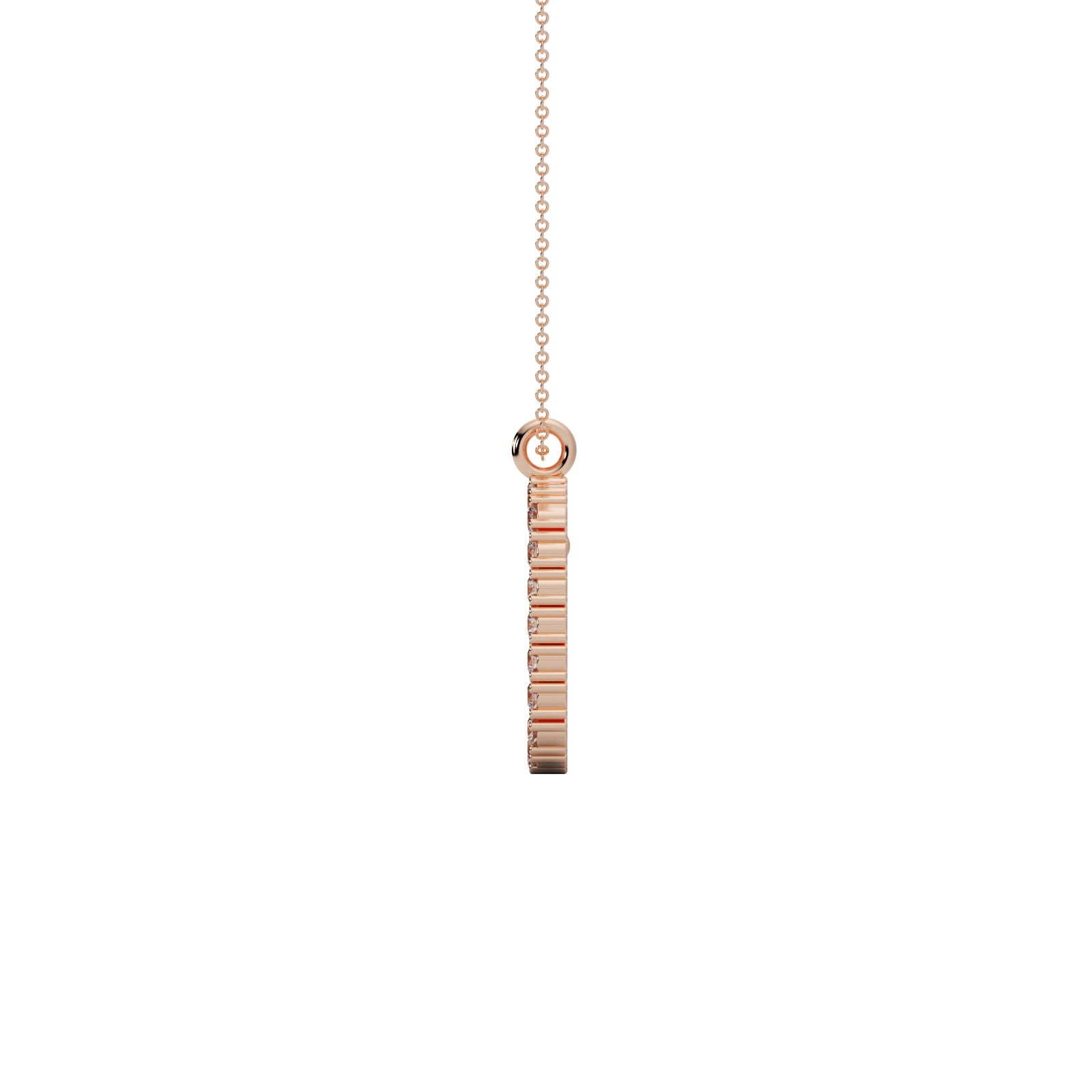 Diamond Square Pendant WSE183 - View 3