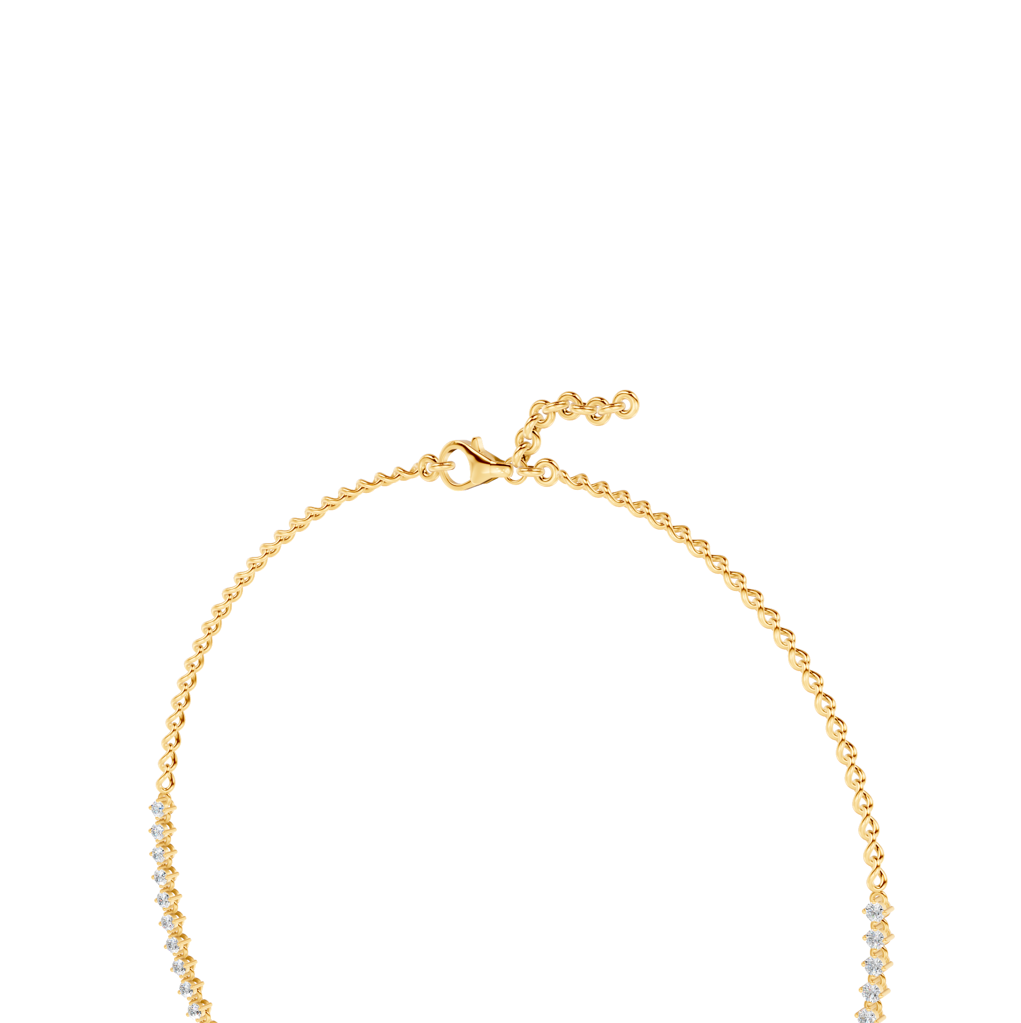 Grand Coeur Necklace – WSE49 – view 4