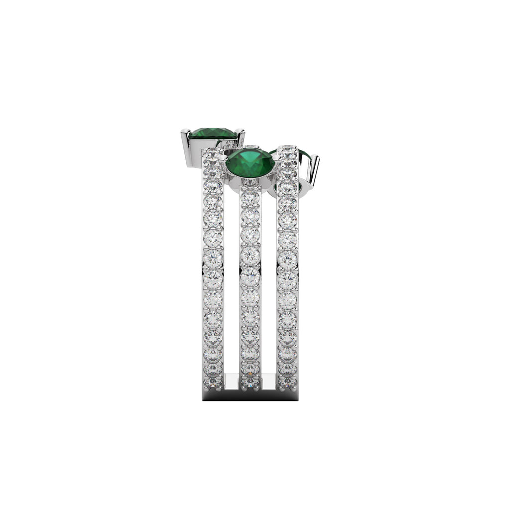 Diamond Cocktail Ring WSE215 - View 4
