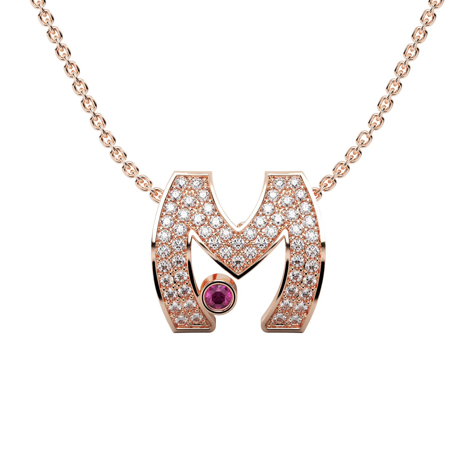 Diamond Square Pendant WSE204 - View 6