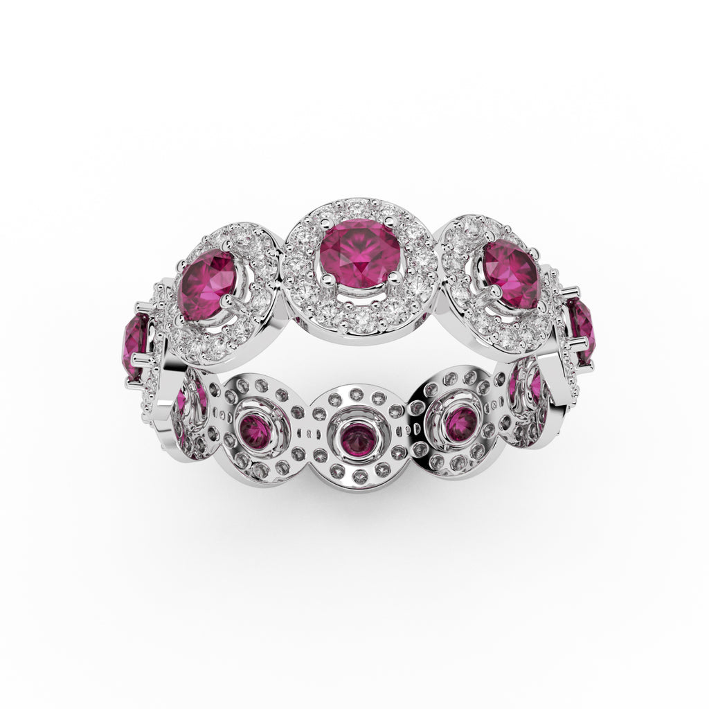 Diamond Vintage Ring WSE218 - View 7