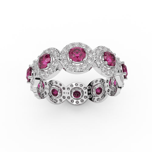 Diamond Vintage Ring WSE218 - View 7