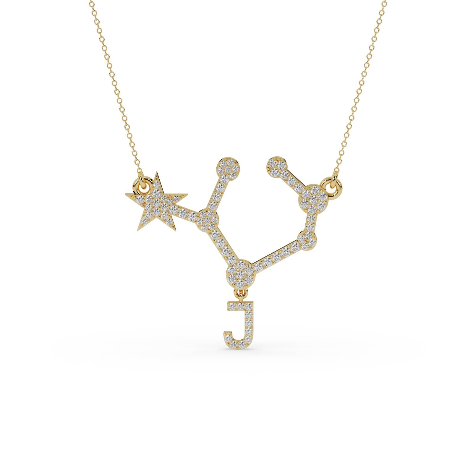 Diamond Drop Pendant WSE235 - View 2