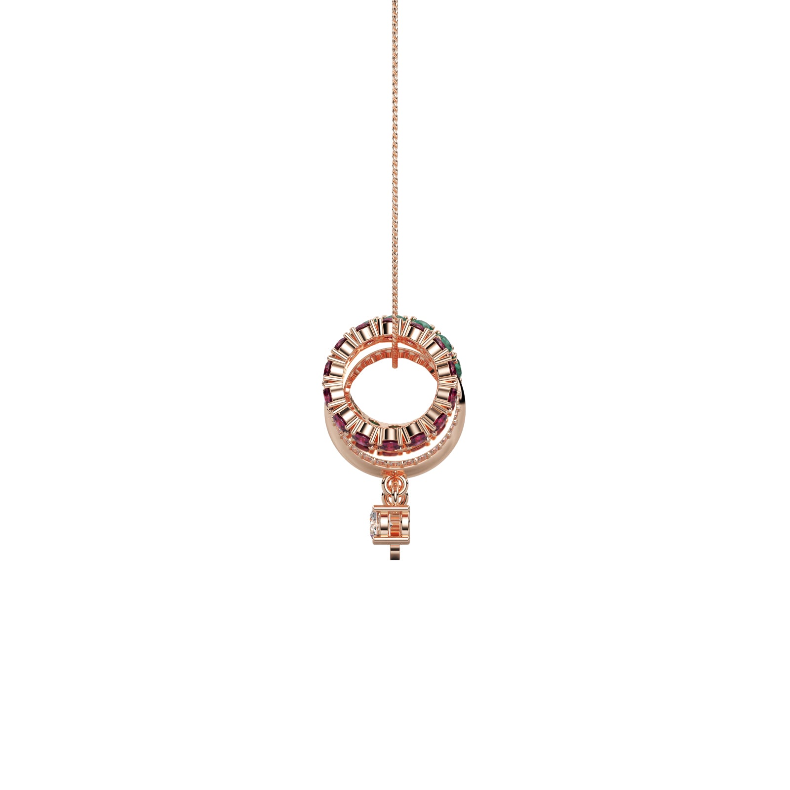 Diamond Pendant WSE188 - View 2