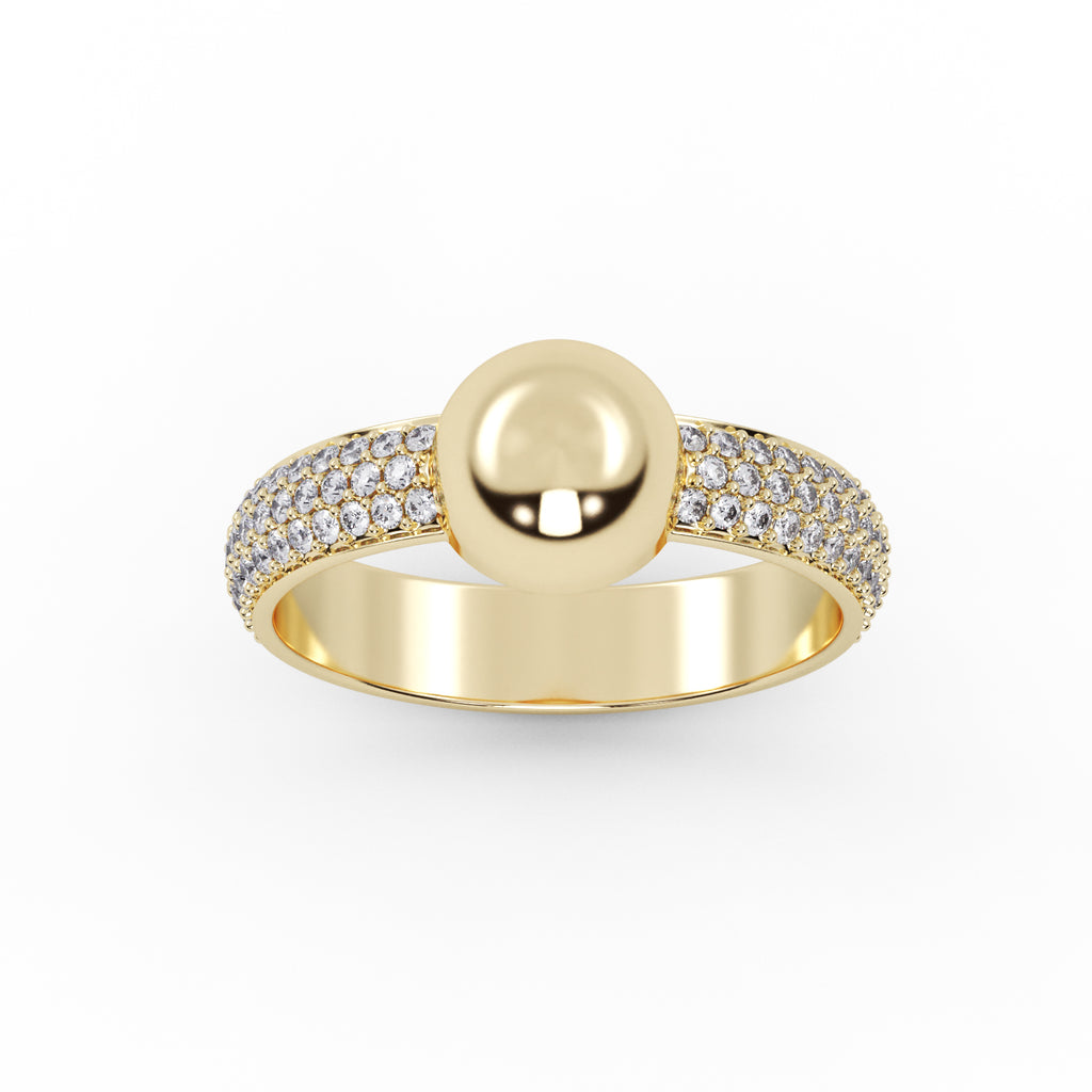 Diamond Pave Ring WSE217 - View 2